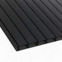 Policarbonat negru 6mm, 2.1 x 6 metri